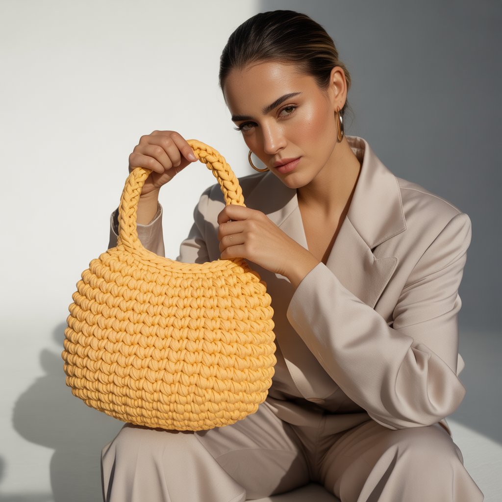 Puffy Crochet Bag-MyPF